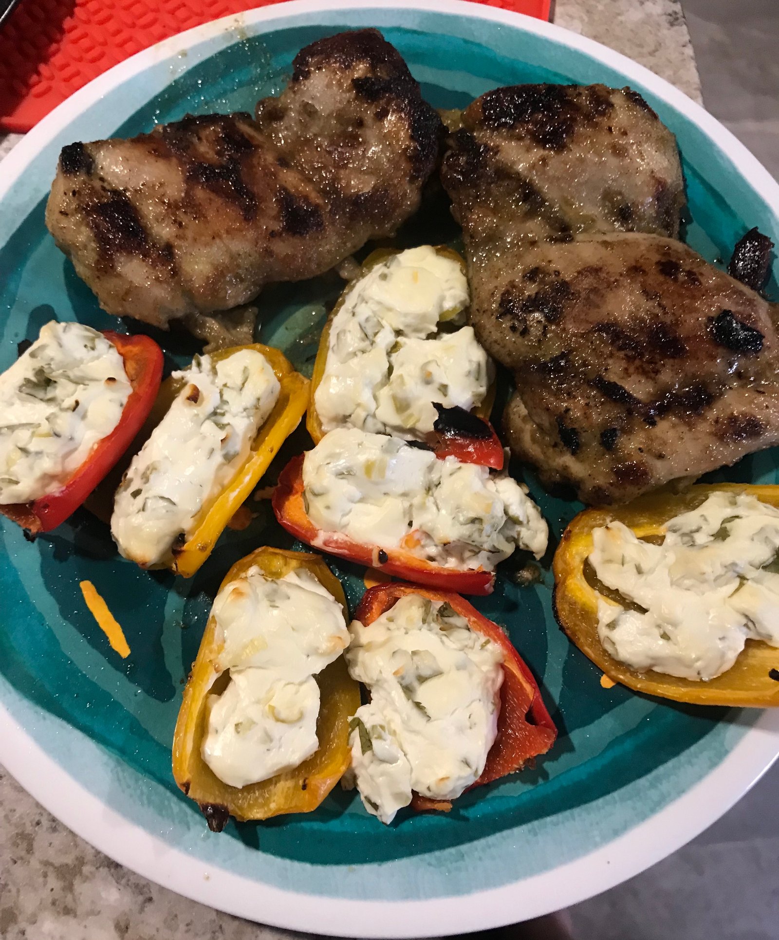 Recipe of the Week – Jerk Chicken and Stuffed Mini Bell Pepper Poppers