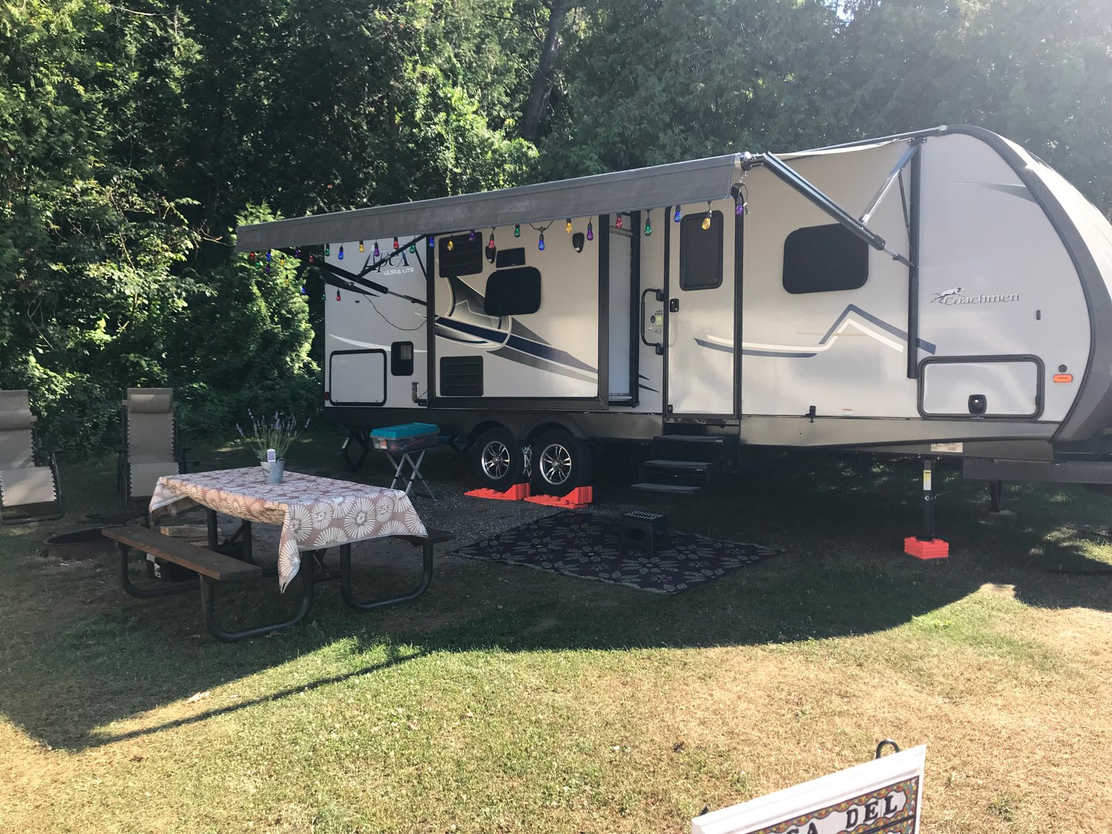 Parking the RV (sometimes it isn't easy)