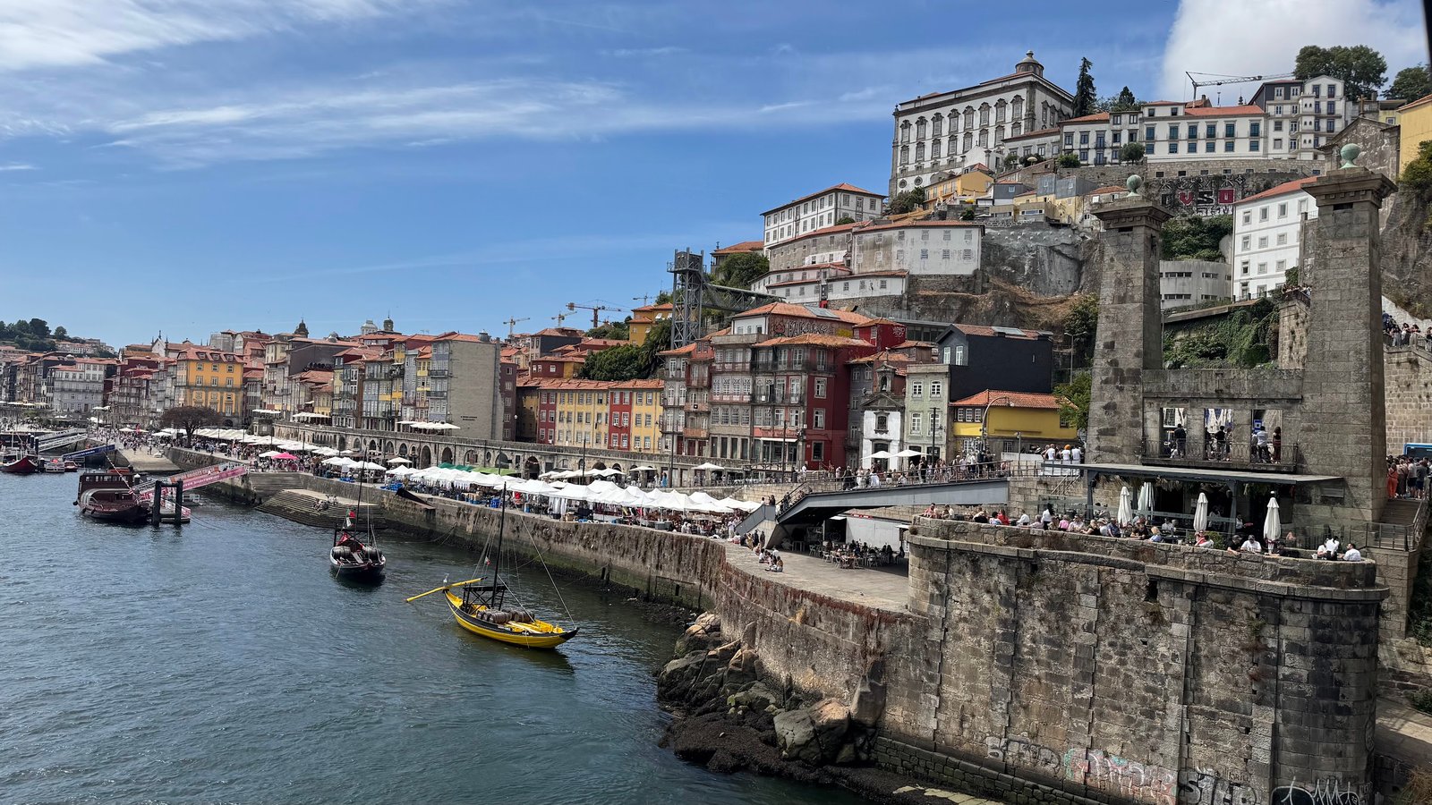 The riverside city of Porto, Portugal
